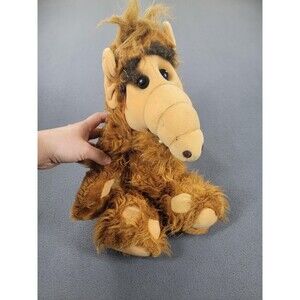 Vintage 1986 ALF Plush Stuffed Animal Doll Coleco TV Character Brown 1980s Alien